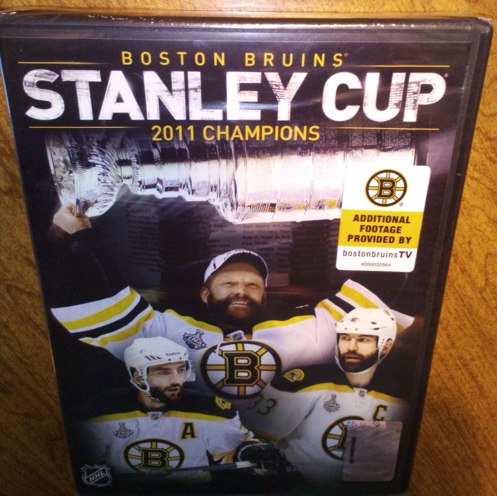 Boston Bruins NHL 2011 Stanley Cup Champions DVD Sealed